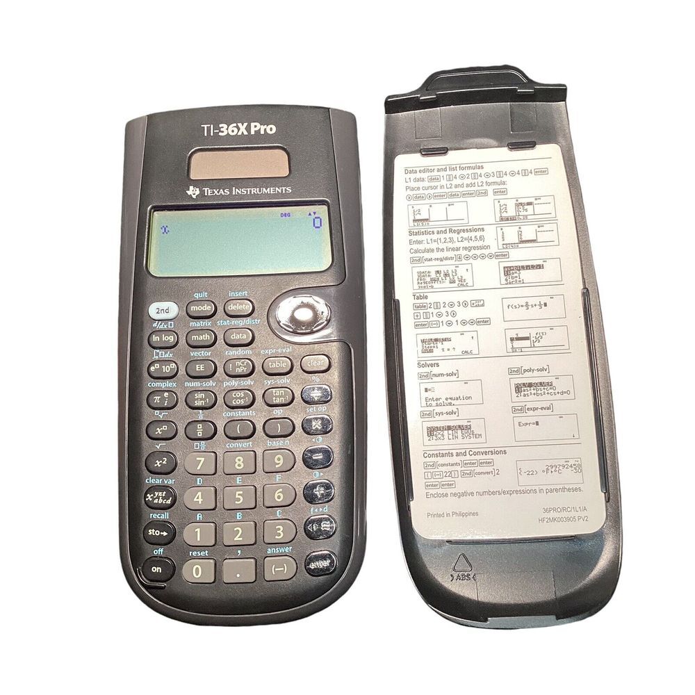 Texas Instruments TI-36X‎ Pro Scientific Calculator - Working